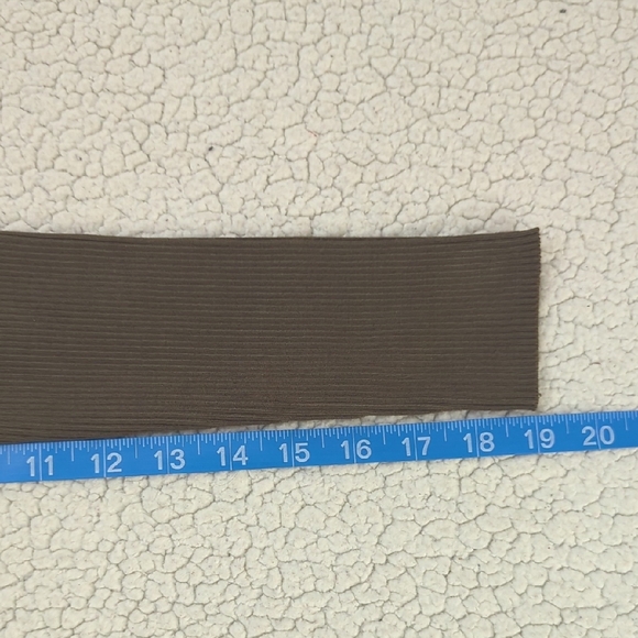 Zara Military Green Top/Sweater with Metallic Accents - Picture 5 of 8